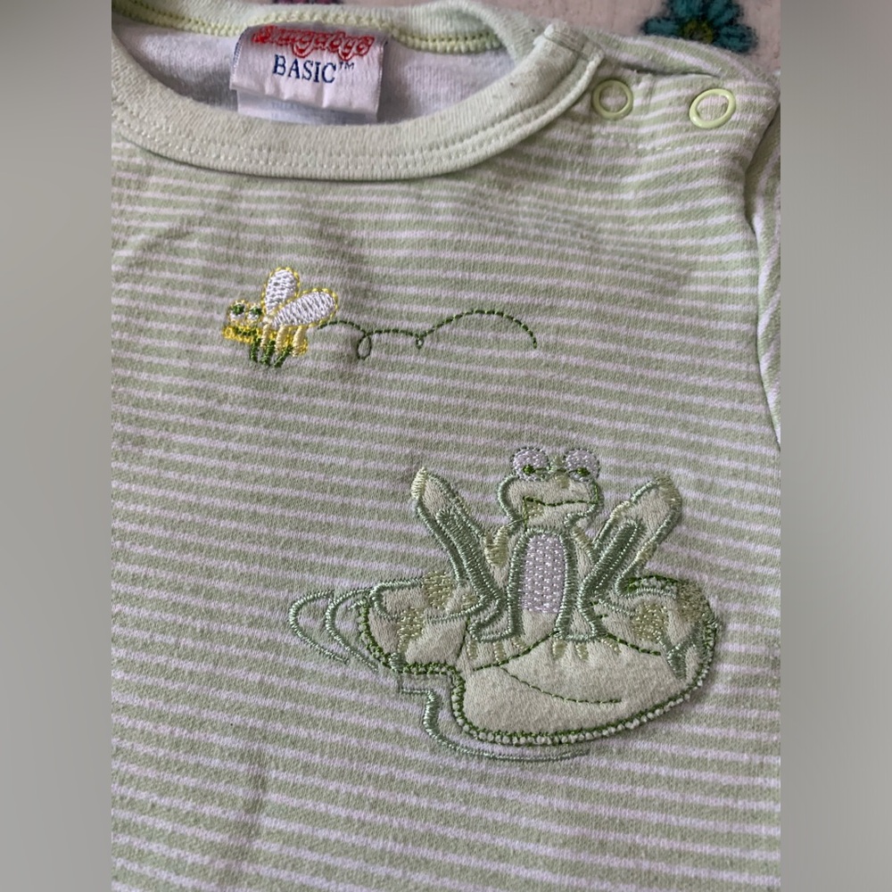 Vintage Baby Frog Romper